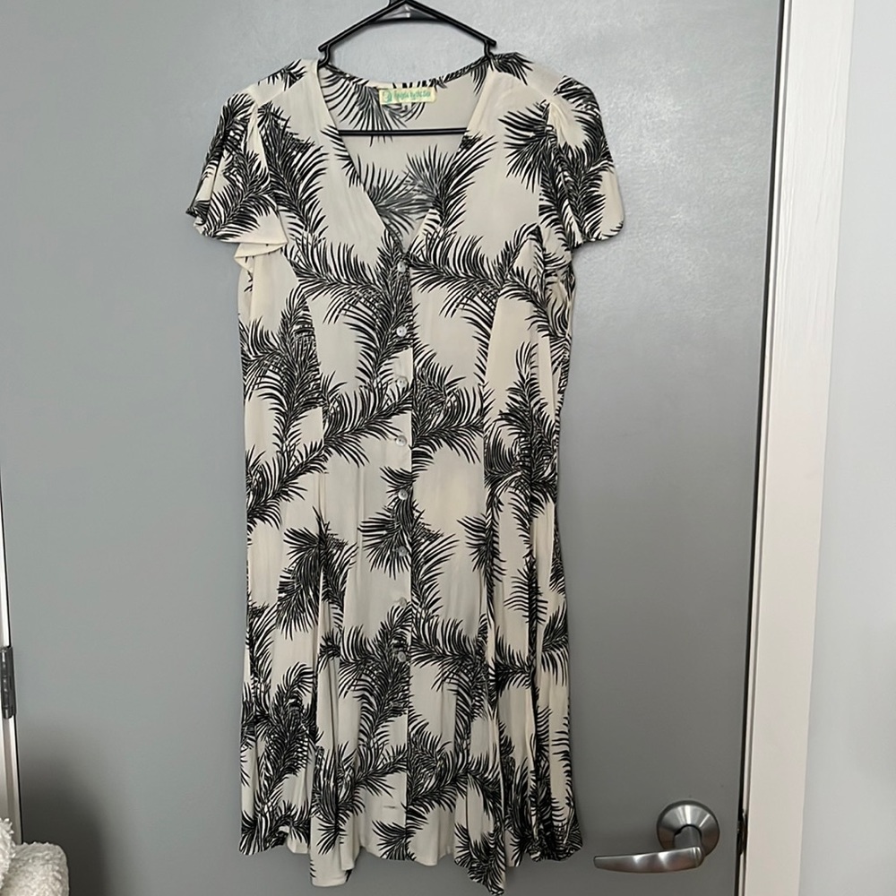 Silk handmade Hawaii dress